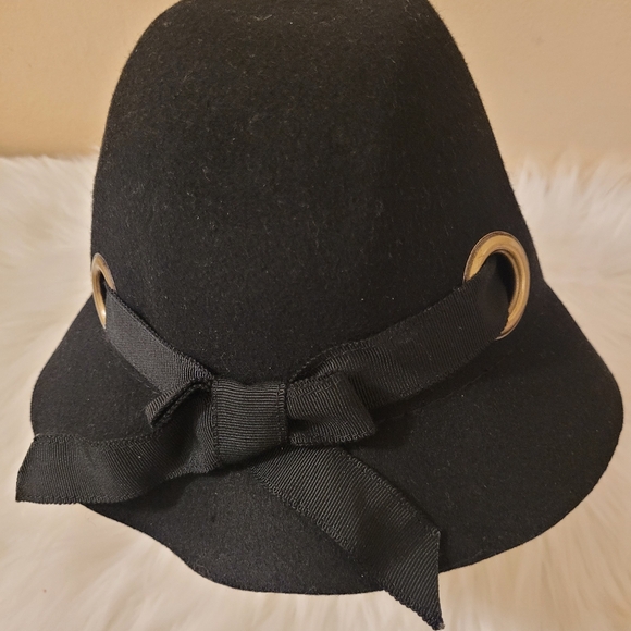 Liz Claiborne Women's Hats Black Ribbon Brim - Picture 4 of 9